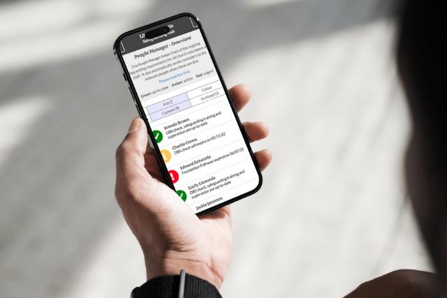 Parish Safeguarding Dashboard